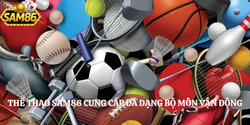 Thể thao Sam86 cung cấp đa dạng bộ môn vận động